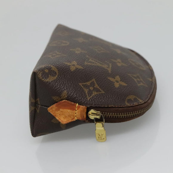 LOUIS VUITTON Monogram Pochette Cosmetic PM Pouch M43998 LV Auth BA4573