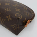 LOUIS VUITTON Monogram Pochette Cosmetic PM Pouch M43998 LV Auth BA4573-7