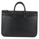 BURBERRY Business Bag Leather Black Auth BA4581-13