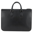 BURBERRY Business Bag Leather Black Auth BA4581-2