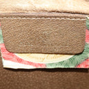 GUCCI GG Supreme Web Sherry Line Shoulder Bag PVC Beige 98 02 047 Auth BA4583-18