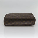 LOUIS VUITTON Monogram Trousse Toilette 28 Clutch Bag M47522 LV Auth BA4585-6