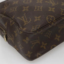 LOUIS VUITTON Monogram Trousse Toilette 28 Clutch Bag M47522 LV Auth BA4585-14