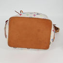 LOUIS VUITTON Monogram Multicolor Petit Noe Bag White M42229 LV Auth BA4598-6