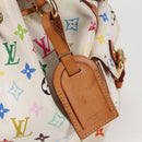 LOUIS VUITTON Monogram Multicolor Petit Noe Bag White M42229 LV Auth BA4598-22