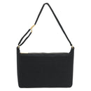 CHANEL COCO Mark Choco Bar Shoulder Bag Cotton Black Gold CC Auth BA4599-13