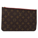 LOUIS VUITTON Monogram Neverfull MM Pouch Accessory Pouch LV Auth BA4608-1