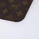 LOUIS VUITTON Monogram Neverfull MM Pouch Accessory Pouch LV Auth BA4608-16