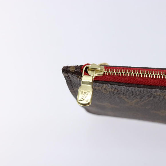 LOUIS VUITTON Monogram Neverfull MM Pouch Accessory Pouch LV Auth BA4608