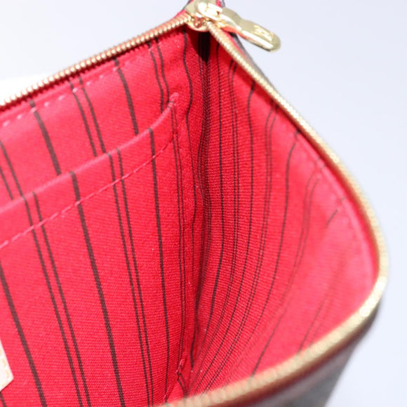 LOUIS VUITTON Monogram Neverfull MM Pouch Accessory Pouch LV Auth BA4608