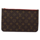 LOUIS VUITTON Monogram Neverfull MM Pouch Accessory Pouch LV Auth BA4608-13