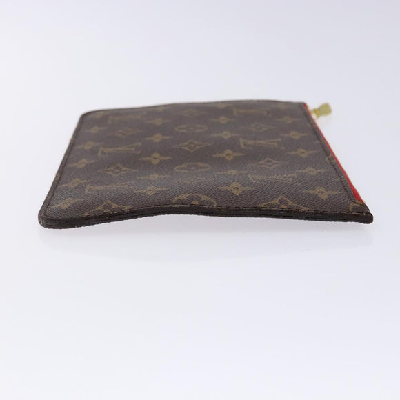 LOUIS VUITTON Monogram Neverfull MM Pouch Accessory Pouch LV Auth BA4608