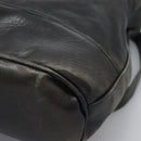 CHANEL Shoulder Bag Lamb Skin Black CC Auth BA461-17