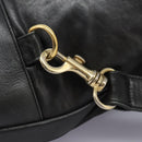 CHANEL Shoulder Bag Lamb Skin Black CC Auth BA461-19