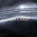 CHANEL Shoulder Bag Lamb Skin Black CC Auth BA461-22