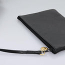 CHANEL Shoulder Bag Lamb Skin Black CC Auth BA461-27