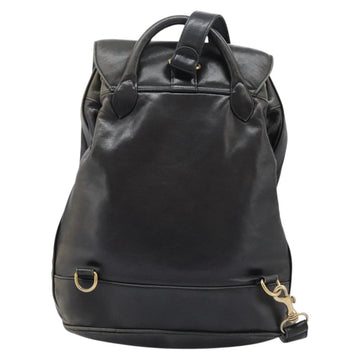 CHANEL Shoulder Bag Lamb Skin Black CC Auth BA461 - 0