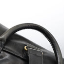 CHANEL Shoulder Bag Lamb Skin Black CC Auth BA461-14