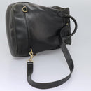 CHANEL Shoulder Bag Lamb Skin Black CC Auth BA461-8