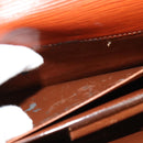 LOUIS VUITTON Epi Serviette Conseiller Briefcase Brown M54423 LV Auth BA4610-11