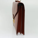 LOUIS VUITTON Epi Serviette Conseiller Briefcase Brown M54423 LV Auth BA4610-4