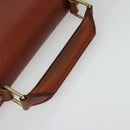 LOUIS VUITTON Epi Serviette Conseiller Briefcase Brown M54423 LV Auth BA4610-7