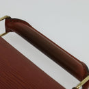 LOUIS VUITTON Epi Serviette Conseiller Briefcase Brown M54423 LV Auth BA4610-8