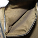 FENDI Zucca Canvas Hand Bag Black Brown gold Auth BA4615-21