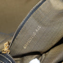 FENDI Zucca Canvas Hand Bag Black Brown gold Auth BA4615-22