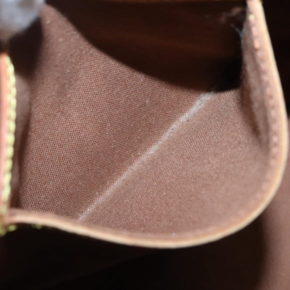 LOUIS VUITTON Monogram Alma Hand Bag M51130 LV Auth BA4619