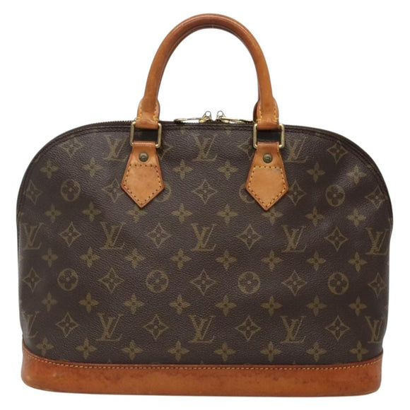 LOUIS VUITTON Monogram Alma Hand Bag M51130 LV Auth BA4619