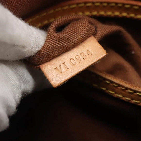 LOUIS VUITTON Monogram Alma Hand Bag M51130 LV Auth BA4619