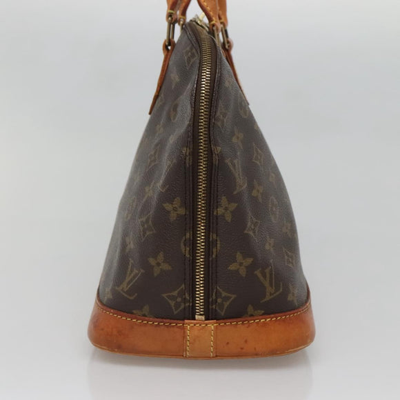 LOUIS VUITTON Monogram Alma Hand Bag M51130 LV Auth BA4619