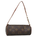 LOUIS VUITTON Monogram Papillon Pouch LV Auth BA4621-1