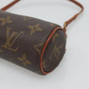 LOUIS VUITTON Monogram Papillon Pouch LV Auth BA4621-14