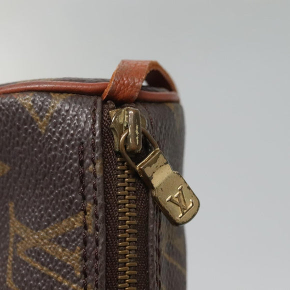 LOUIS VUITTON Monogram Papillon Pouch LV Auth BA4621