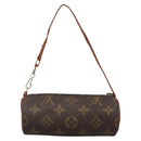 LOUIS VUITTON Monogram Papillon Pouch LV Auth BA4621-2