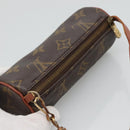 LOUIS VUITTON Monogram Papillon Pouch LV Auth BA4621-6