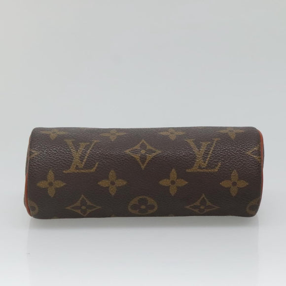 LOUIS VUITTON Monogram Papillon Pouch LV Auth BA4621