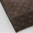 LOUIS VUITTON Monogram Sac Plat Hand Bag M51140 LV Auth BA4622-13