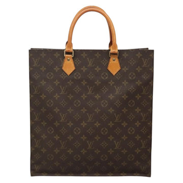 LOUIS VUITTON Monogram Sac Plat Hand Bag M51140 LV Auth BA4622 - 0