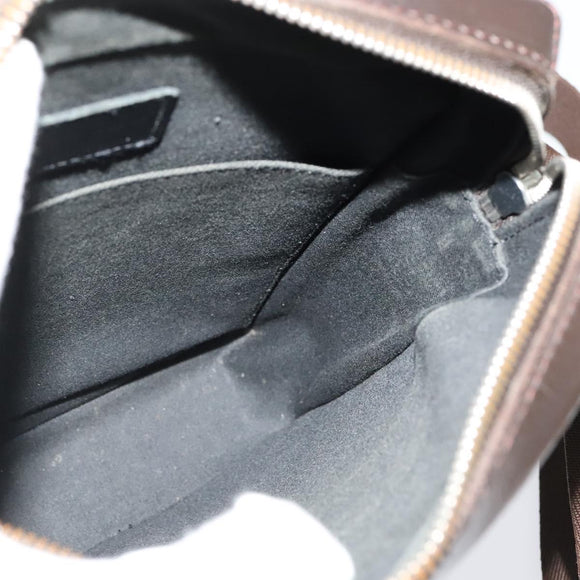 LOUIS VUITTON Monogram Lace Bobby Shoulder Bag Brown M46520 LV Auth BA4623