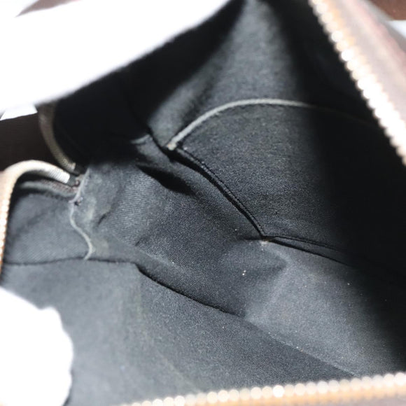 LOUIS VUITTON Monogram Lace Bobby Shoulder Bag Brown M46520 LV Auth BA4623