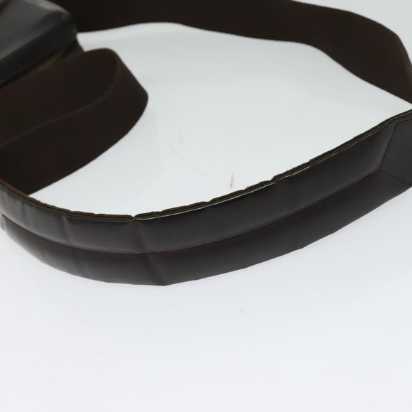 LOUIS VUITTON Monogram Lace Bobby Shoulder Bag Brown M46520 LV Auth BA4623