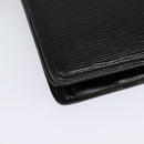 LOUIS VUITTON Epi Capuchin Shoulder Bag Black M52342 LV Auth BA4635-16