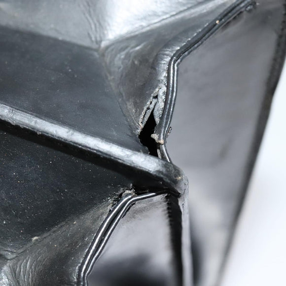 LOUIS VUITTON Epi Capuchin Shoulder Bag Black M52342 LV Auth BA4635