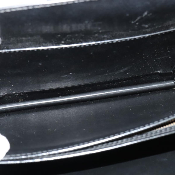 LOUIS VUITTON Epi Capuchin Shoulder Bag Black M52342 LV Auth BA4635