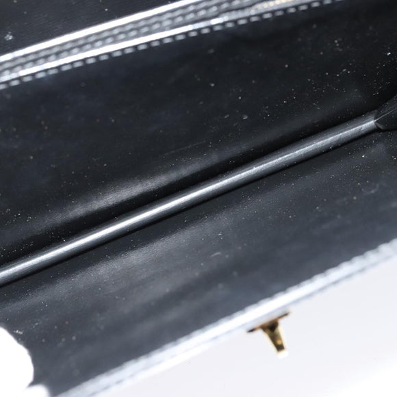 LOUIS VUITTON Epi Capuchin Shoulder Bag Black M52342 LV Auth BA4635