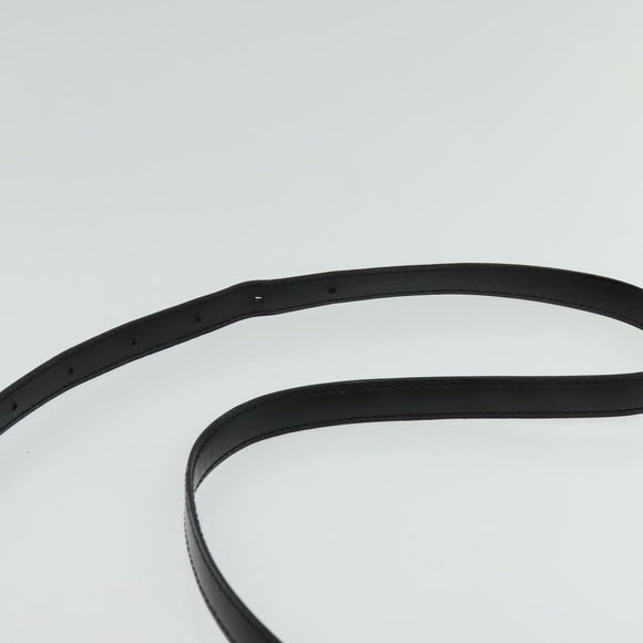 LOUIS VUITTON Epi Capuchin Shoulder Bag Black M52342 LV Auth BA4635