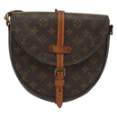 LOUIS VUITTON Monogram Chantilly MM Shoulder Bag M51233 LV Auth BA4637-13